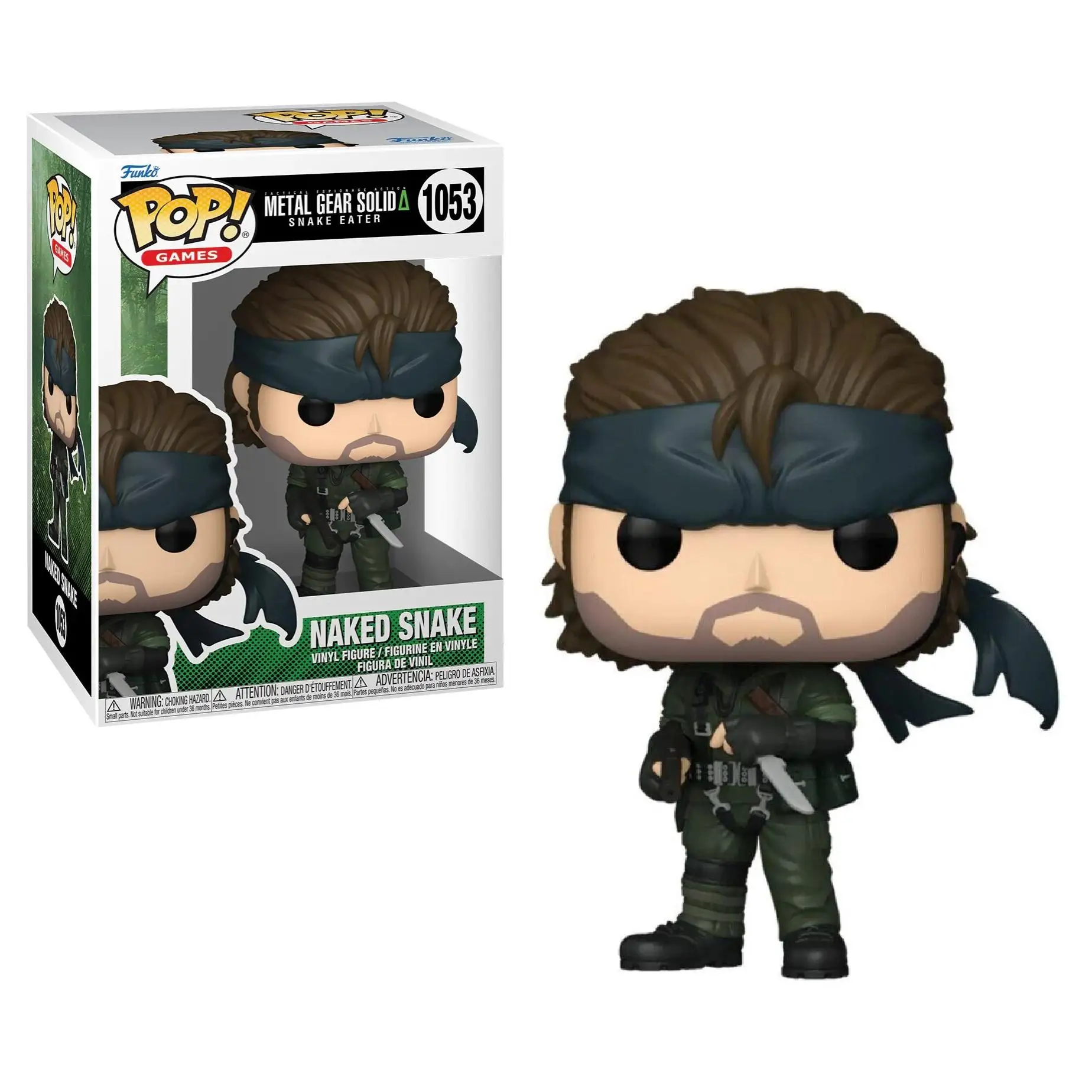 Funko Pop Naked Snake Metal Gear Solid 1053