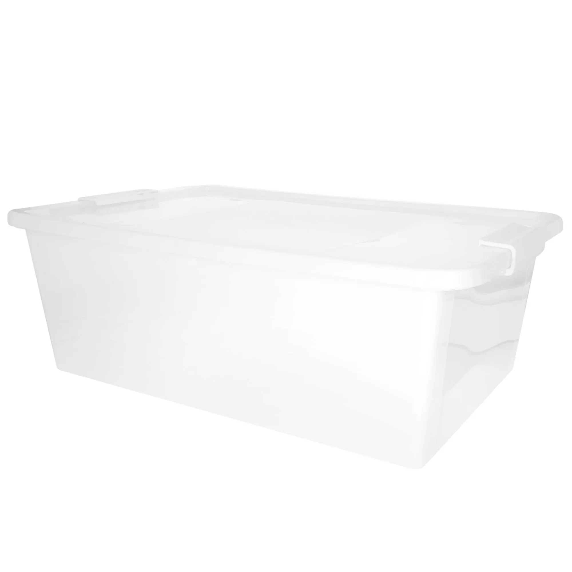 Curver Caja de almacenaje con tapa Bi-Box 26L blanco