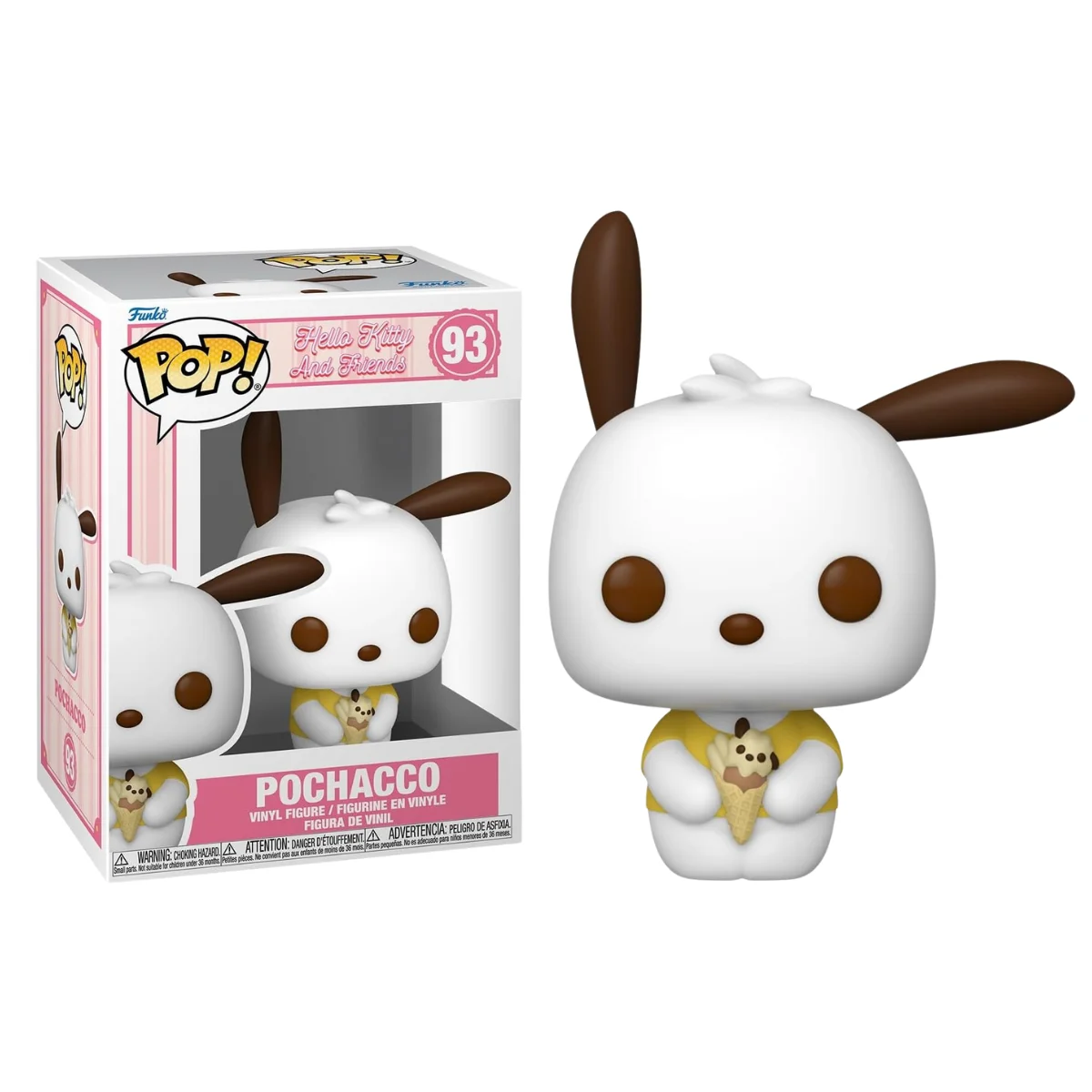 FUNKO POP! HELLO KITTY - POCHACCO, 80317, Nº93, TIENDA CON LICENCIA OFICIAL, ENVÍOS EN 24-48 HORAS PENÍNSULA, JUGUETE, FIGURA, MUÑECO, CABEZÓN