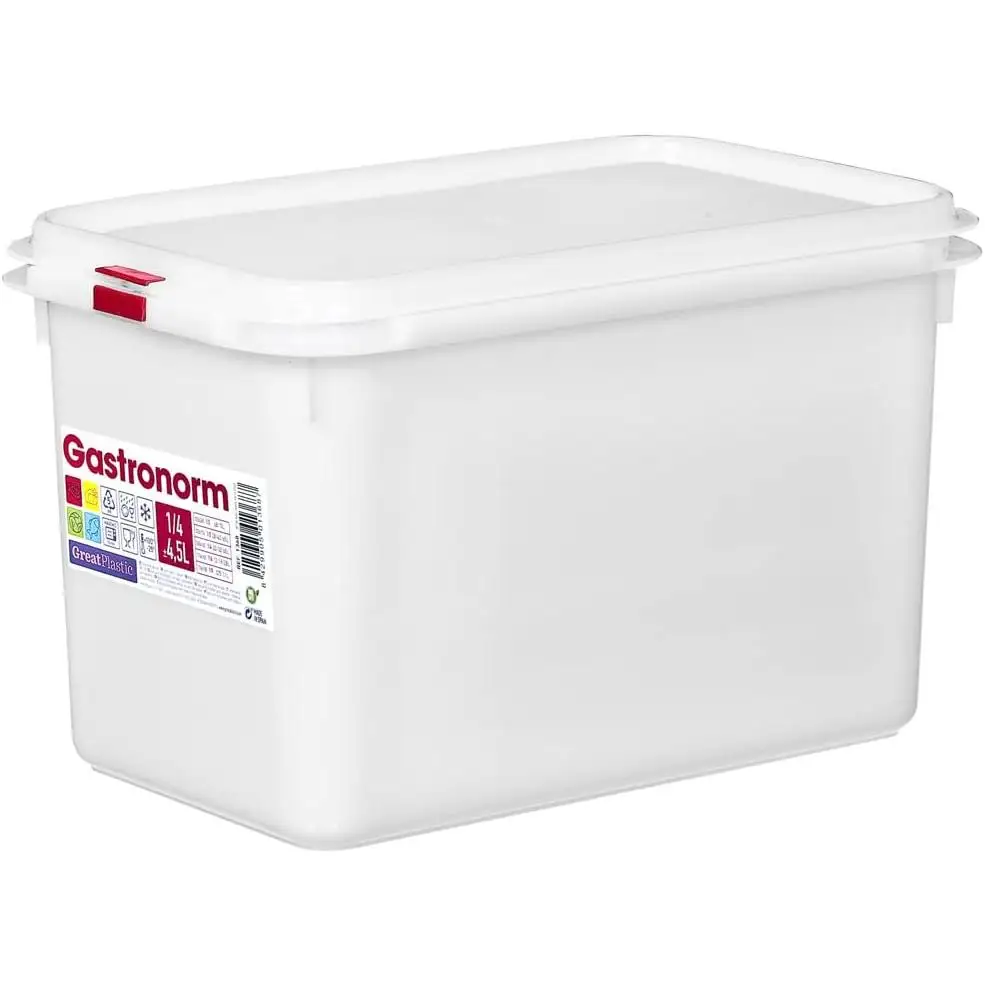 Recipiente Plástico Hermético Com-Fort House 4,5L, pack de 3 o 6 unidades