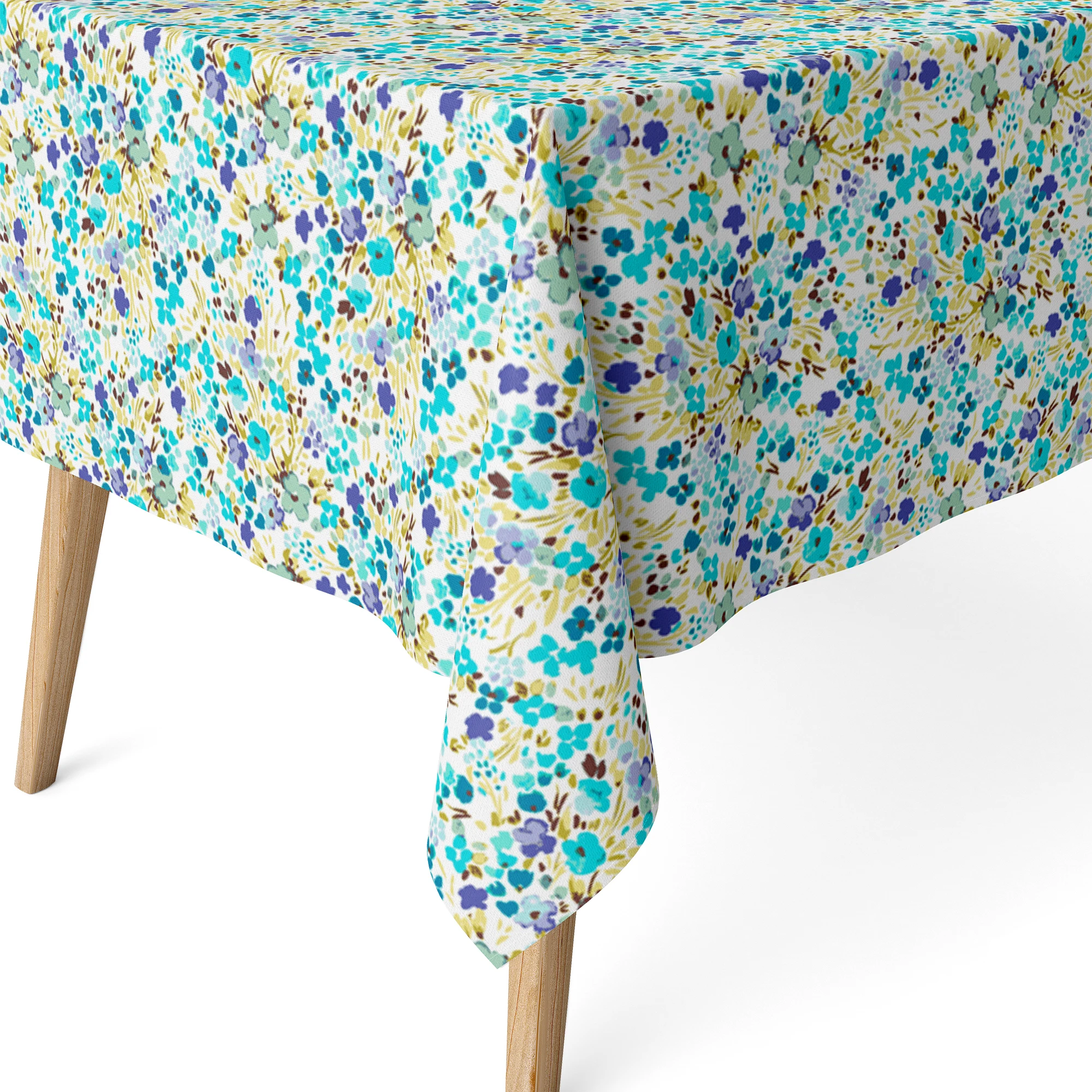VALENTIA HOME Mantel Resinado Helene | Protege y Decora Tu Mesa | Impermeable y Antimanchas
