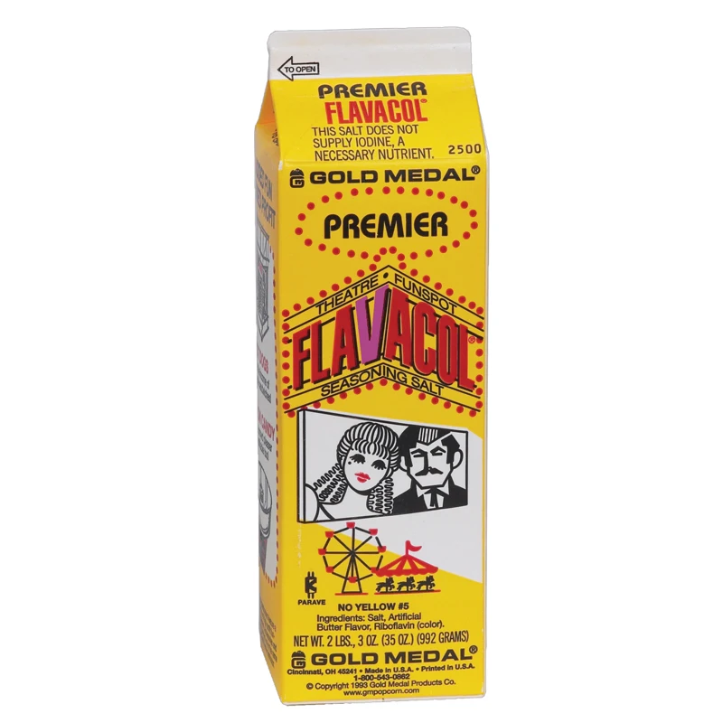 Flavacol sal para palomitas - Bricks de sal de 1 kg