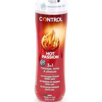 Control Hot Passion Gel massage 3 in 1 200Ml