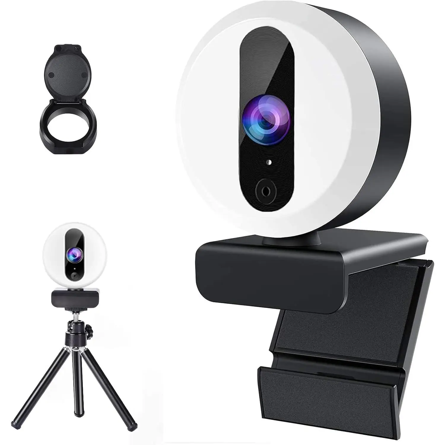 Espumador de Leche Eléctrico de 3 Velocidades, Espumador Electrica de Mano Recargable por USB,