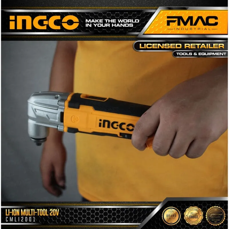 CMLI2001 INGCO multi-tool (without charger and battery)