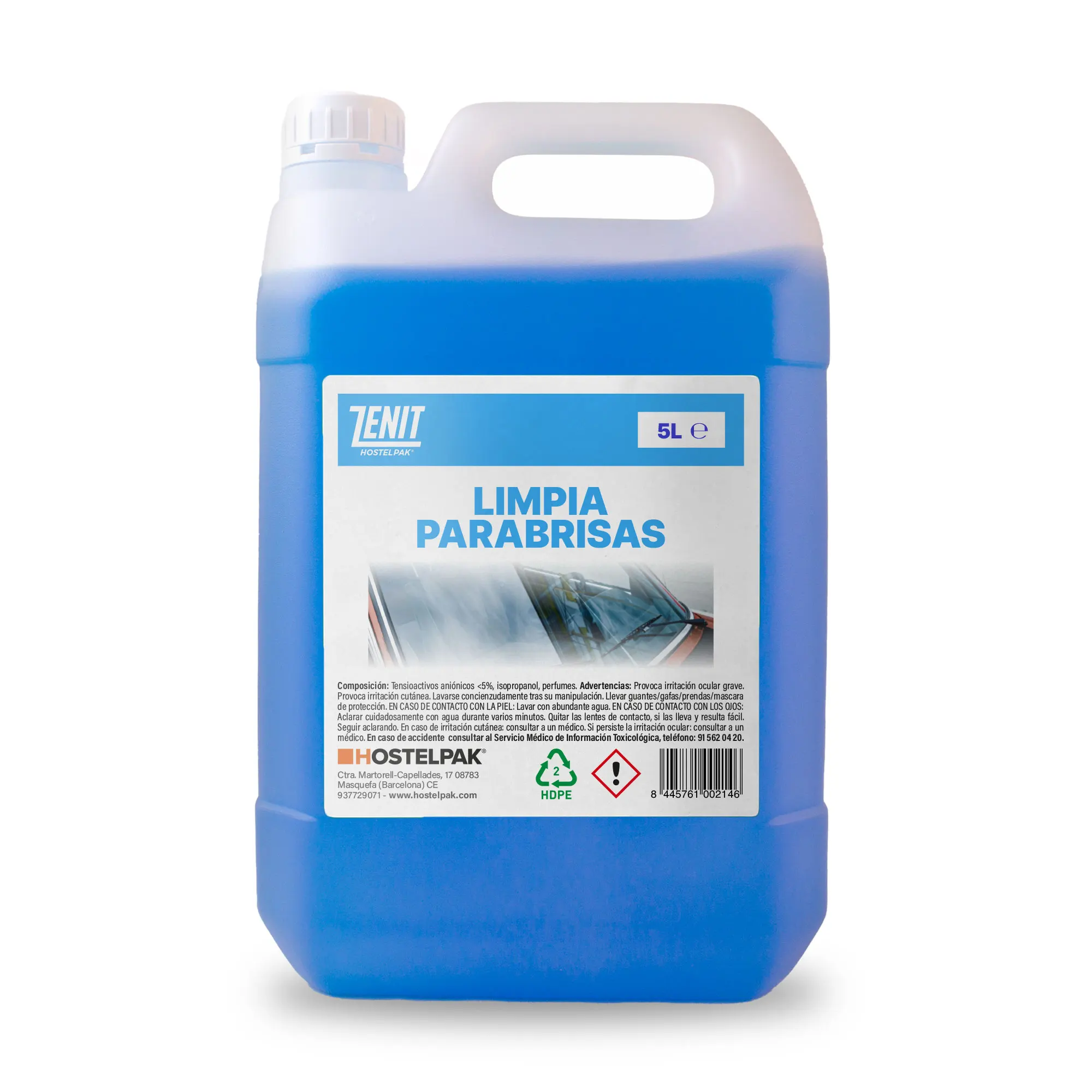 Hostelpak  Lavaparabrisas   limpiaparabirsas coche líquido