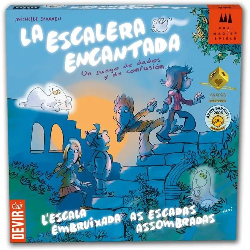 Devir La Escalera Encantada - Juego de Mesa Infantil Devir