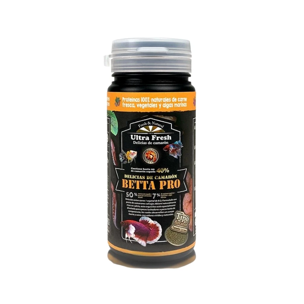 AZOO - Ultra Fresh - Betta Premium Pellet - Alimento para Peces Betta