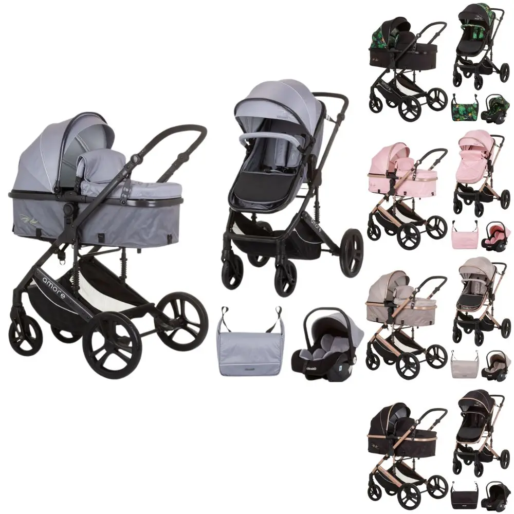 CHIPOLINO baby trolley trio convertible AMORE up to 22 kg Chipolino