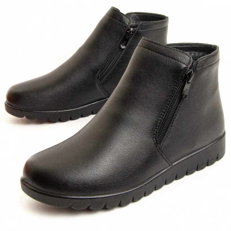 Botín Cómodo Para Mujer.  Montevita  Bottivita60  95808