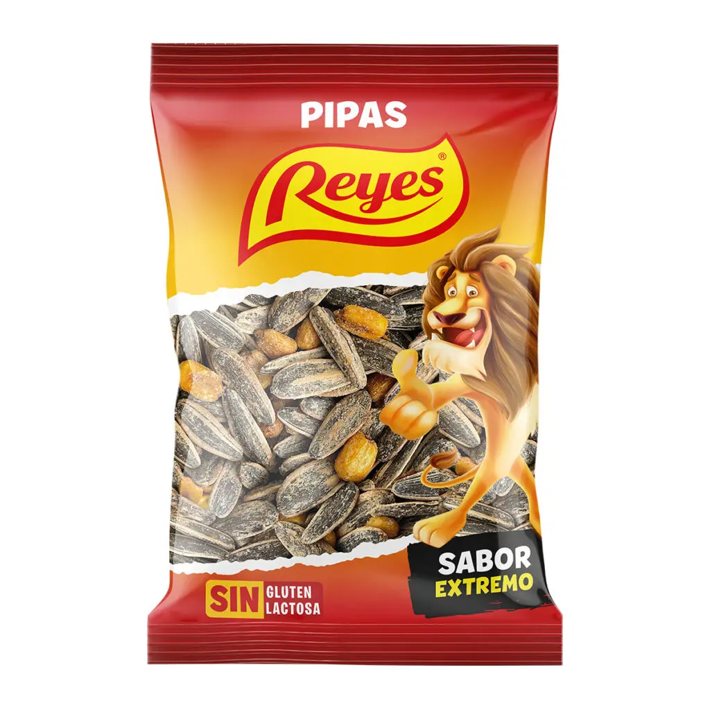 PIPAS REYES GIRASOL "EL LEON" 125 GR