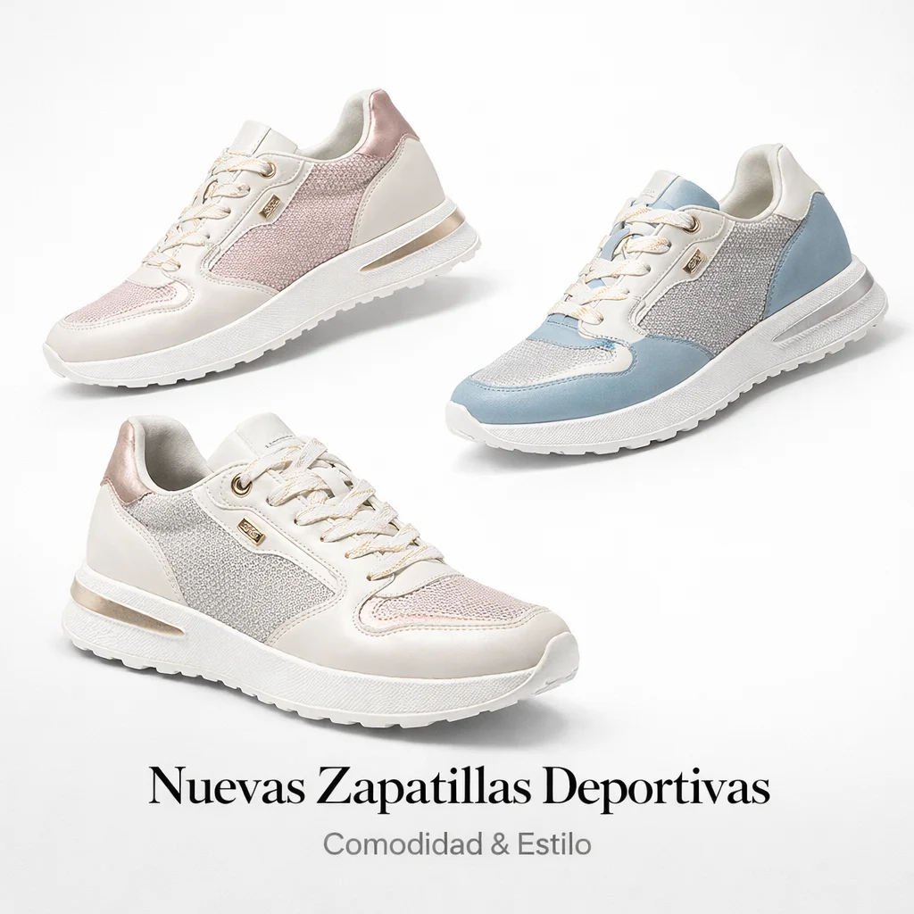 JOTA KA - Zapatillas Deportivas Mujer Cómodas y Ligeras – Sneakers Casual Transpirables para Uso Diario, Moda Urbana