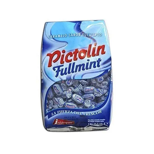 CARAMELOS PICTOLIN MENTA FULLMINT 1KG. INTERVAN