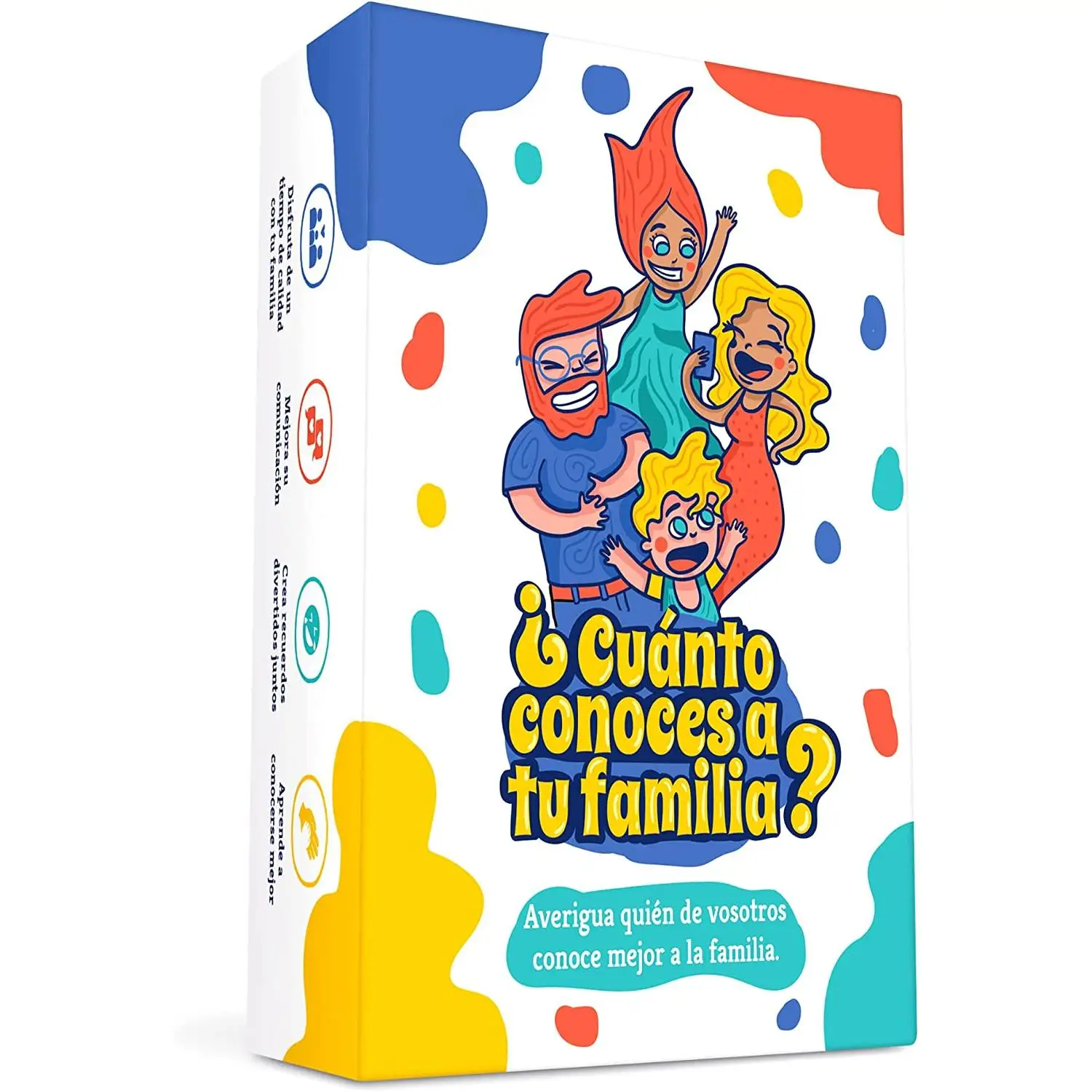 Juego de Mesa ¿cuánto Conoces a Tu Familia? Un Divertido Juego de Cartas Familiar Lleno de Pruebas y