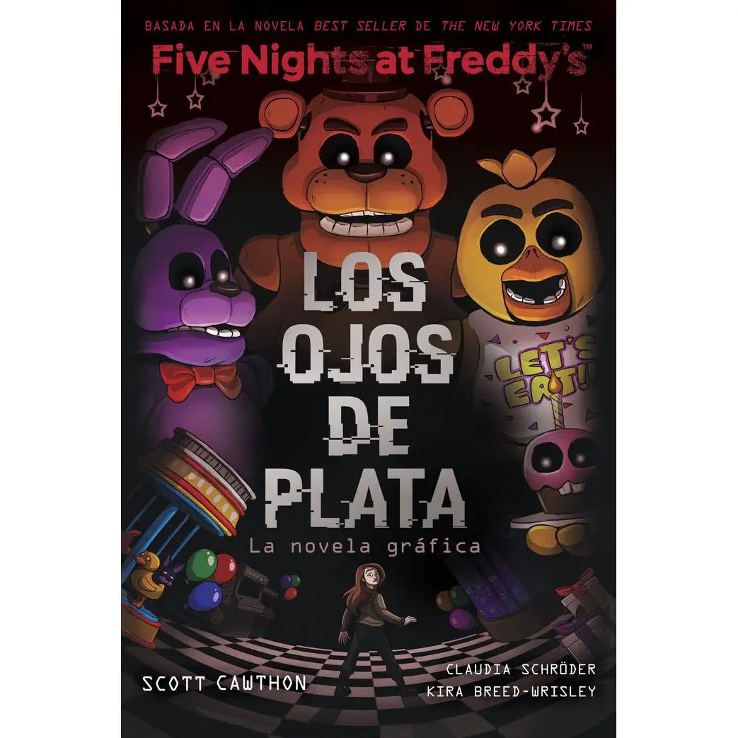 Libro FIVE NIGHTS AT FREDDYS LOS OJOS DE PLATA NOVELA GRAFICA Editorial ROCA EDITORIAL Tapa dura