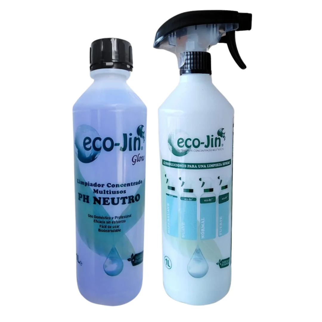 New ECOJIN ECO-JIN GLOW 1 liter + diffuser PH neutral lilac flowers, violets, jasmine sambac, saffron and pure musk. Specially created for materials, fabrics and delicate soils. Of LABONCLER. New ECOJIN GLOW HP neutral. Cleaner shines with ECOJIN