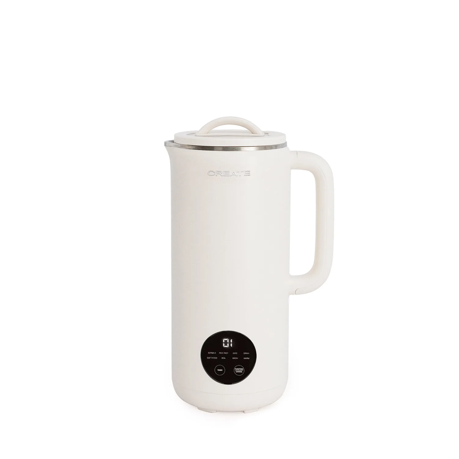 CREATE - Máquina multifunción de 850ml para leches vegetales, papillas, cremas, zumos - VEGAN MILK MAKER STUDIO