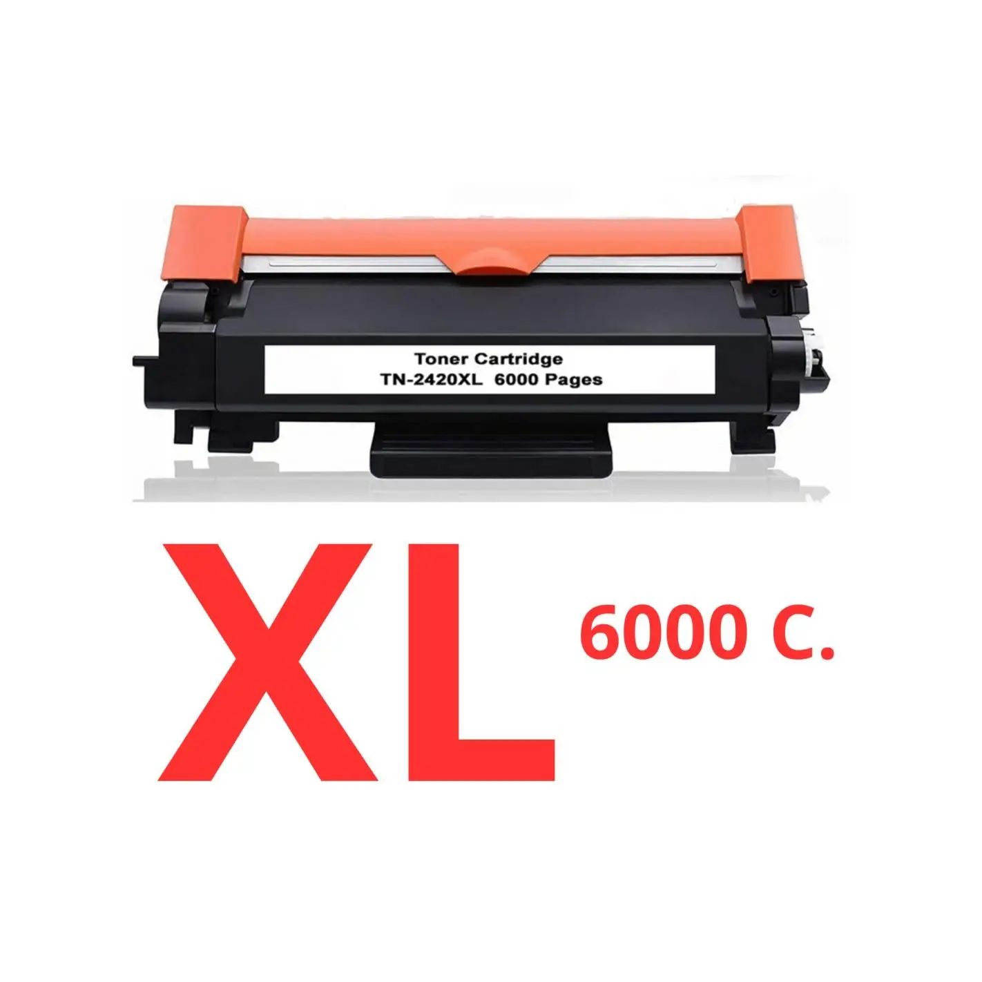 toner Compatible Brother TN2420 XL - CON CHIP - TN-2420 (ALTA CAPACIDAD / JUMBO) Brother MFC L2710DW