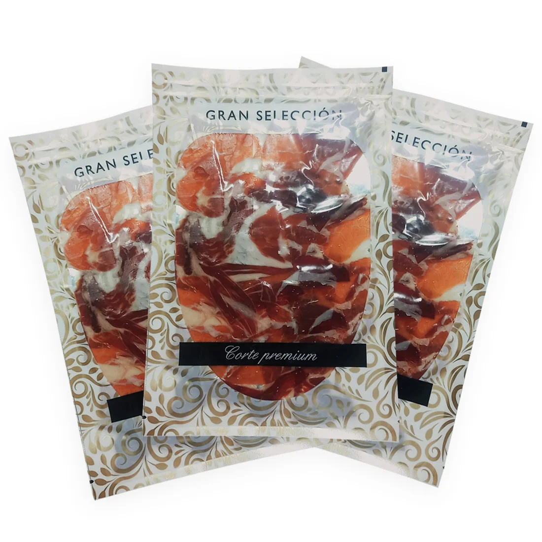 Lonchas de Jamón Ibérico Ibergood - Pack 900g - Sobres de 300g