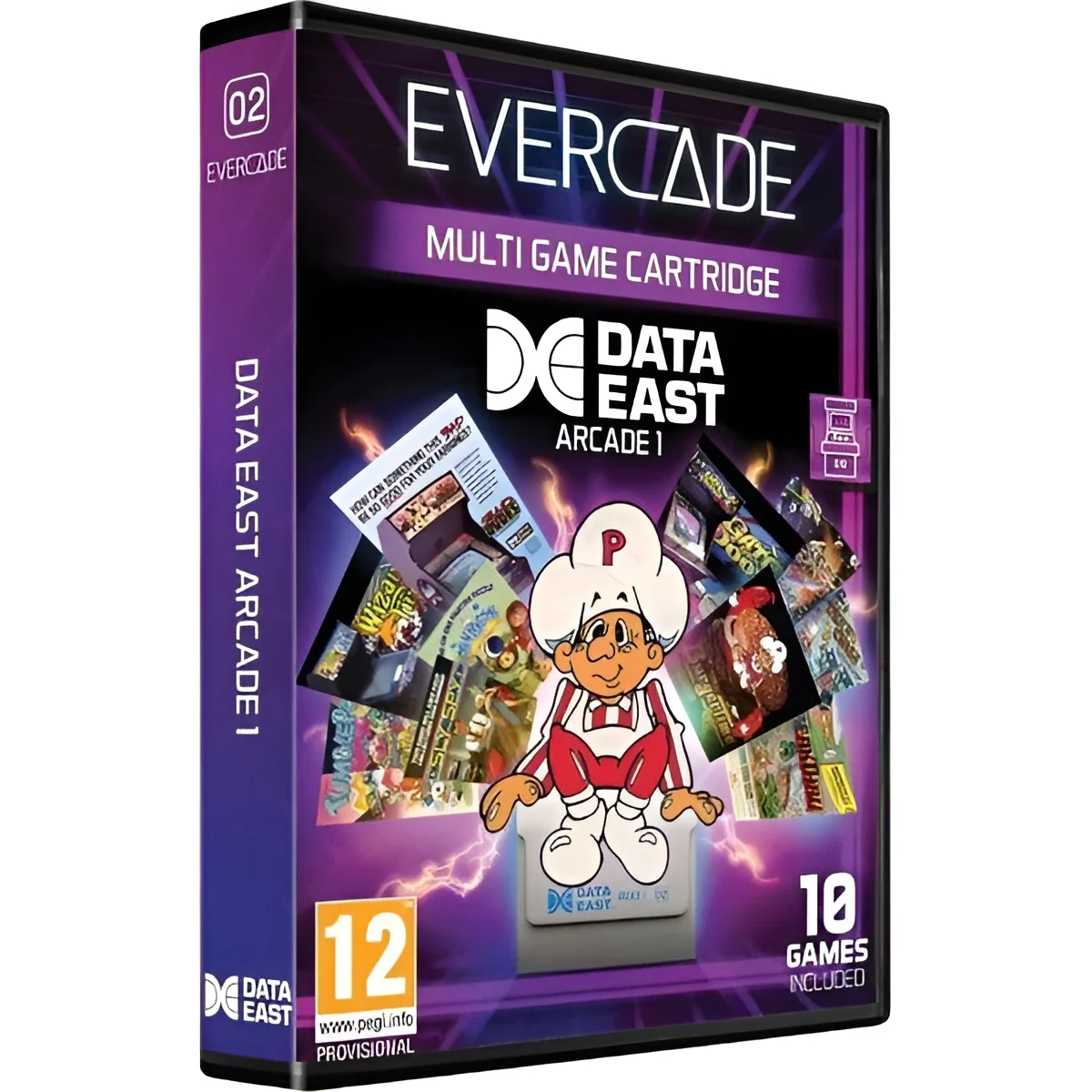 Cartucho Evercade Data East Arcade 1 - Nuevo precintado - PAL España