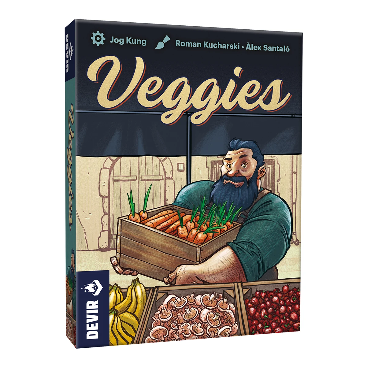 Devir Pocket -  Veggies, Juego de cartas, Juego de mesas