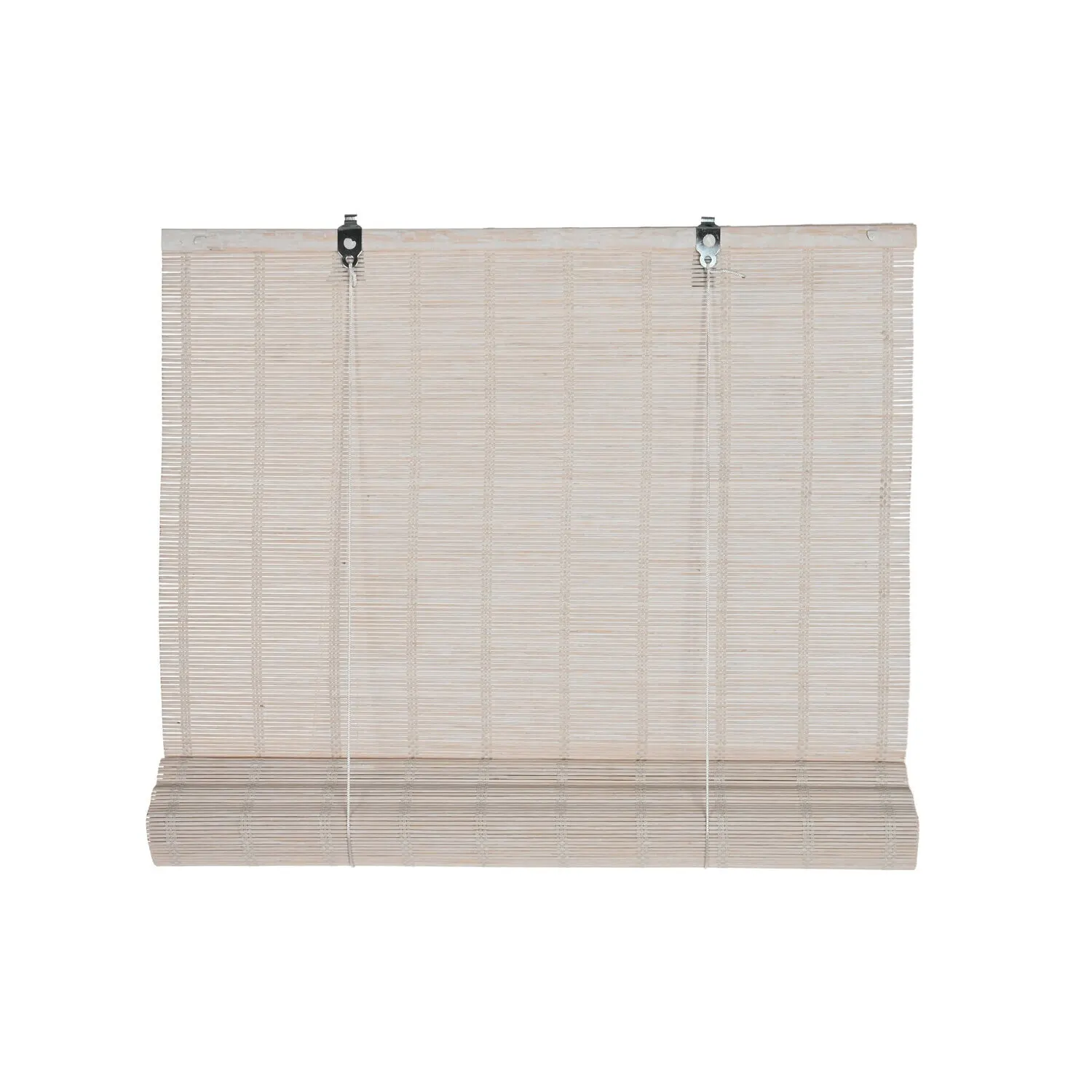 Estor bambu 60x2x175 enrollable barnizado blanco , La mejor decoración para tu hogar.