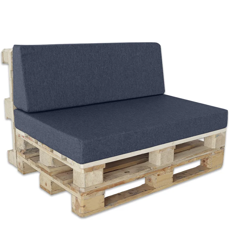 Asiento y Respaldo para Sofá Palet con Espumas de Alta Calidad y Opciones Flexibles - ventadecolchones.com