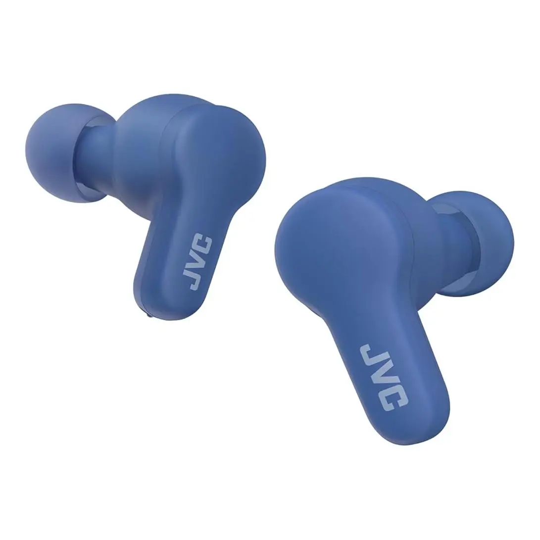 JVC Auriculares Inalámbricos Bluetooth Deportivos | Control Táctil | 3 Modos de Sonido | 24h de Batería | Bluetooth 5.3 | Almohadillas 4 Tallas XL a S | Resistente a Salpicaduras | - HA-Z77t Carga