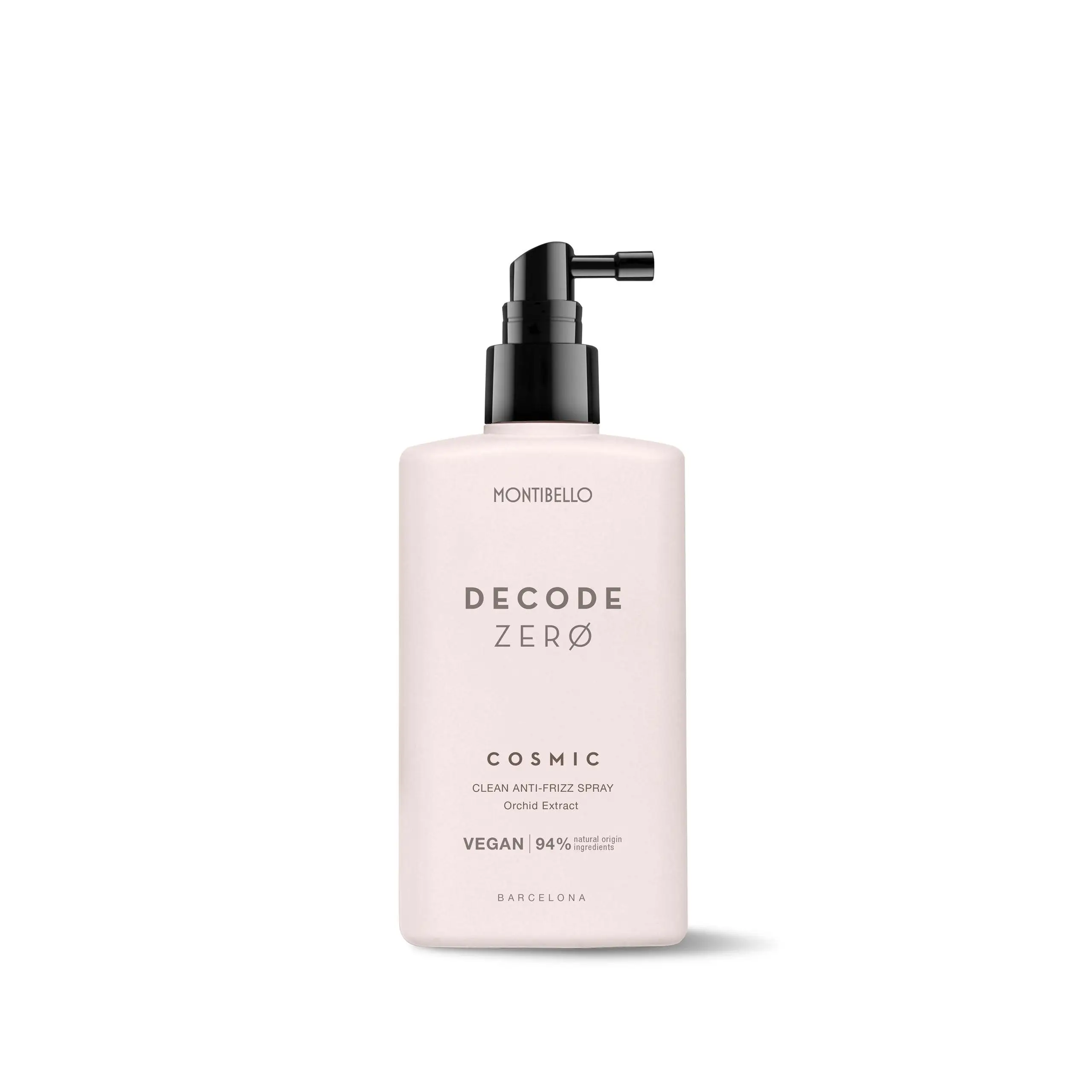 montibello decode zero cosmic spray limpiador anti-frizz 200ml