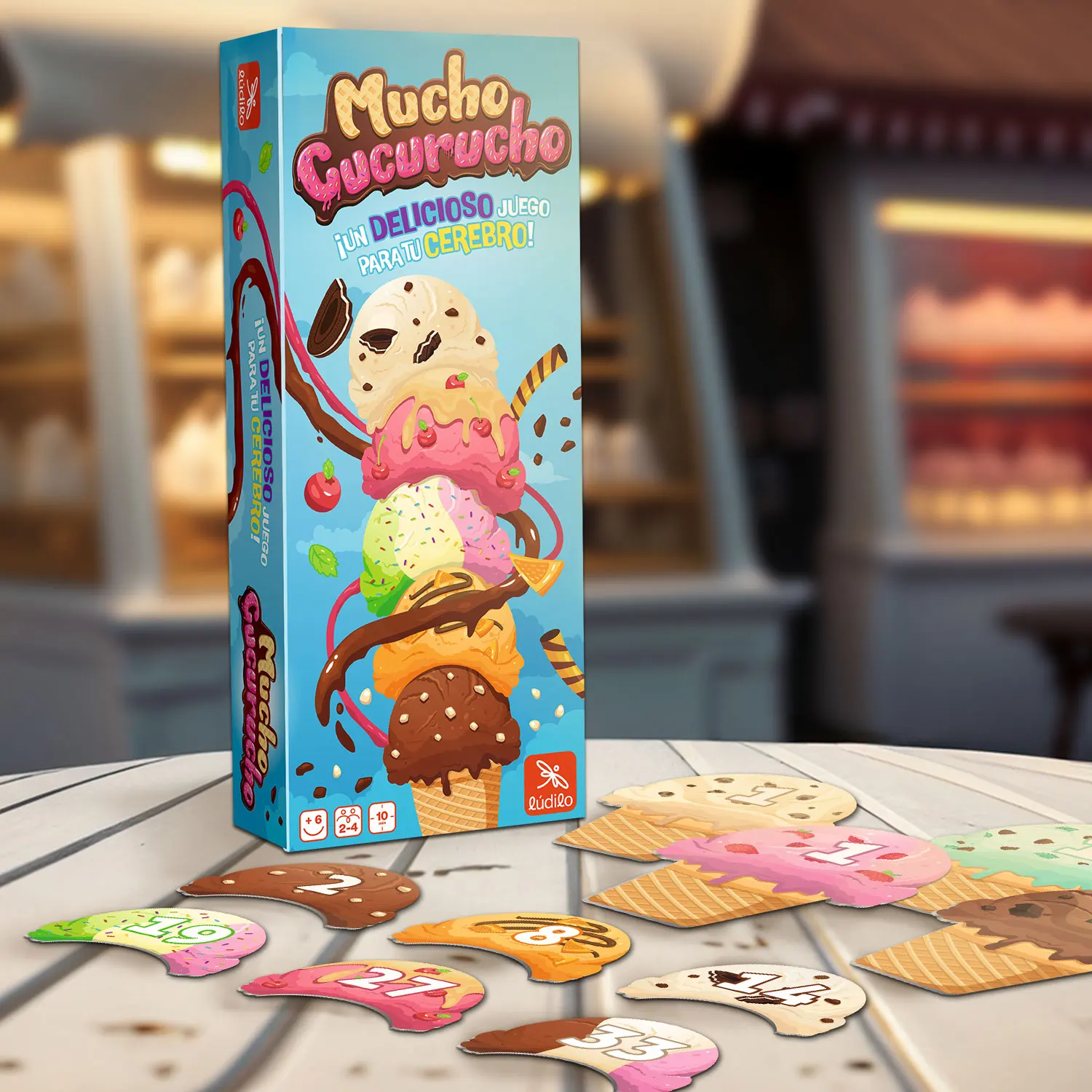 Ludilo-Lots of Cucurucho Table Games Children 6 Years Or More Educational Games 6 Years Or More Children's Games 2 to 4 Players Game Table 10 Min #2