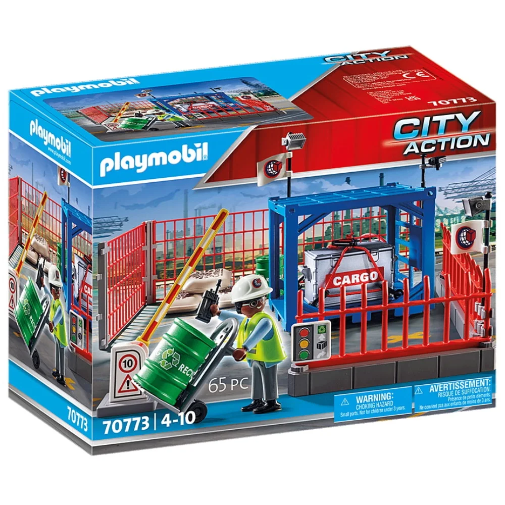 PLAYMOBIL DEPÓSITO DE CARGA, 70773, TIENDA CON LICENCIA OFICIAL