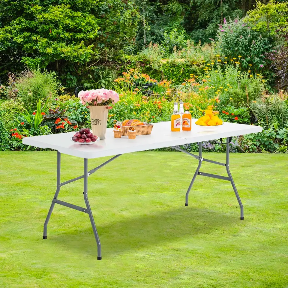 Mesa Plegable Reforzada 180cm Nyana Home