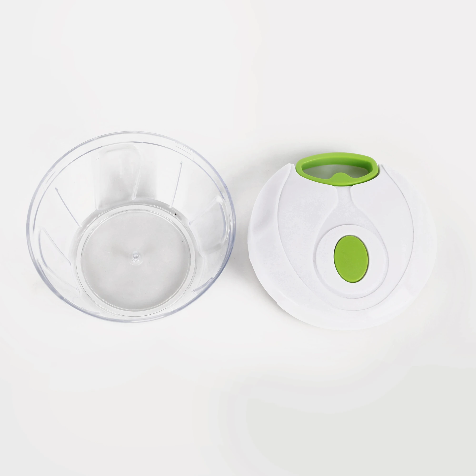 Manual food chopper, vegetable shredder, mini fruit chopping machine | Meat and vegetable cutter | Manual 3-blade chopper with rope | Capacity: 400ml | Revolutionline #8