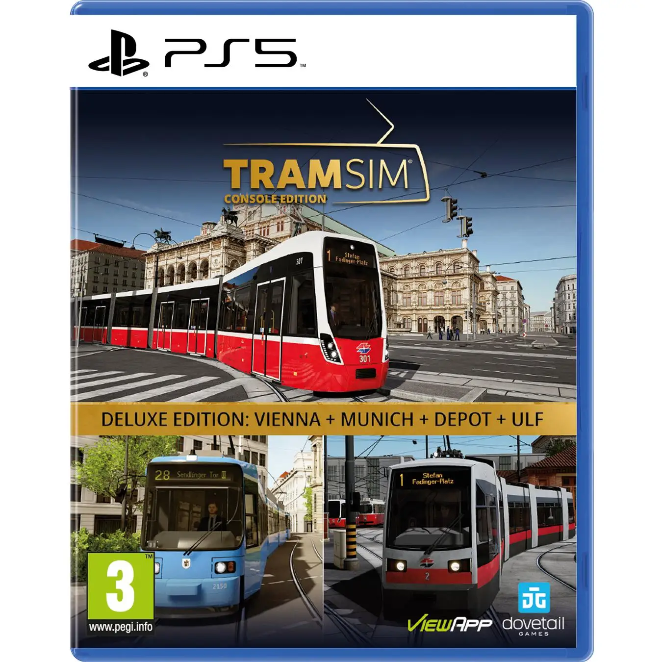 Tram Sim Console Edition - Playstation 5-New Sealed-PAL Spain
