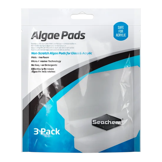 Seachem Laboratories Inc Almohadillas de Limpieza para Acuarios - Seguro para Vidrio y Acrílico