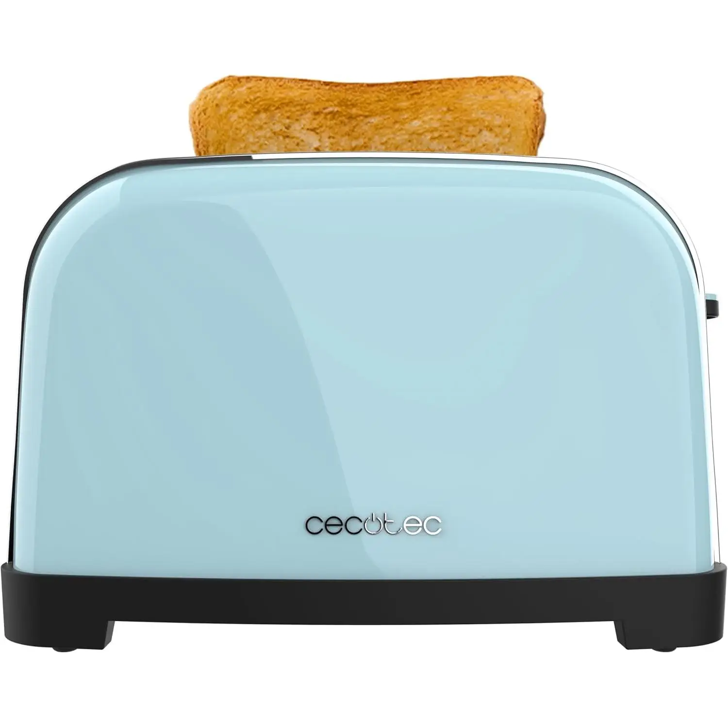 Toastin' time 1700 Double Blue vertical steel toaster with four short slots