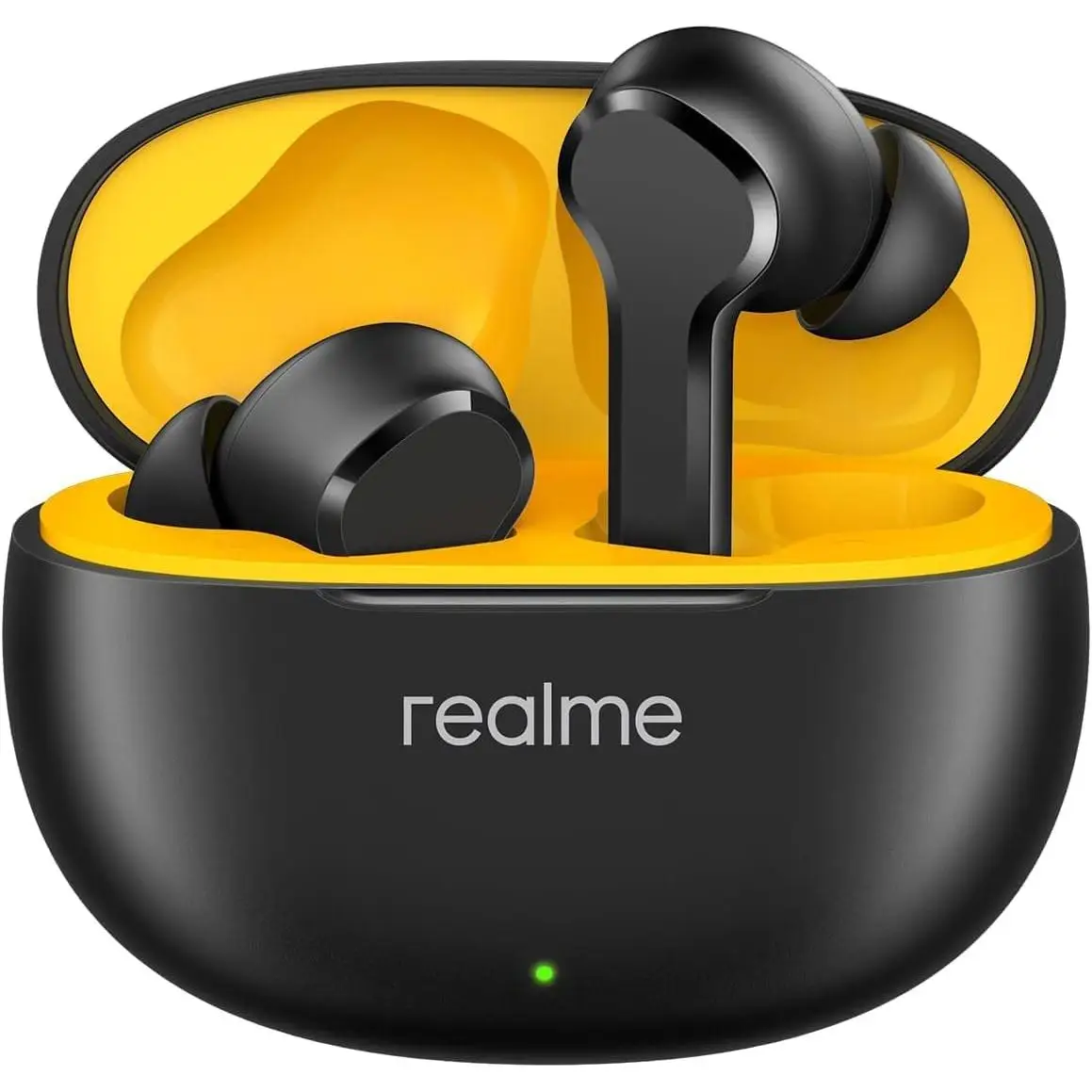 Realme Buds T100 (product with use) Bluetooth headset 5.3, black, shipping 24H (product with use)