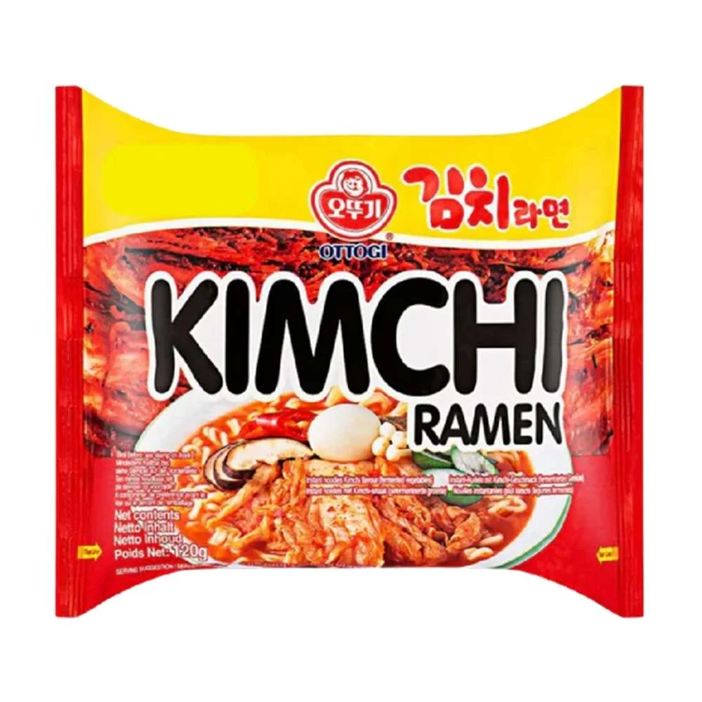 Ottogi korean ramen 120g (pack of 5) – tasty and comforting korean instant noodles |   Intense heat, elastic texture and authentic flavor