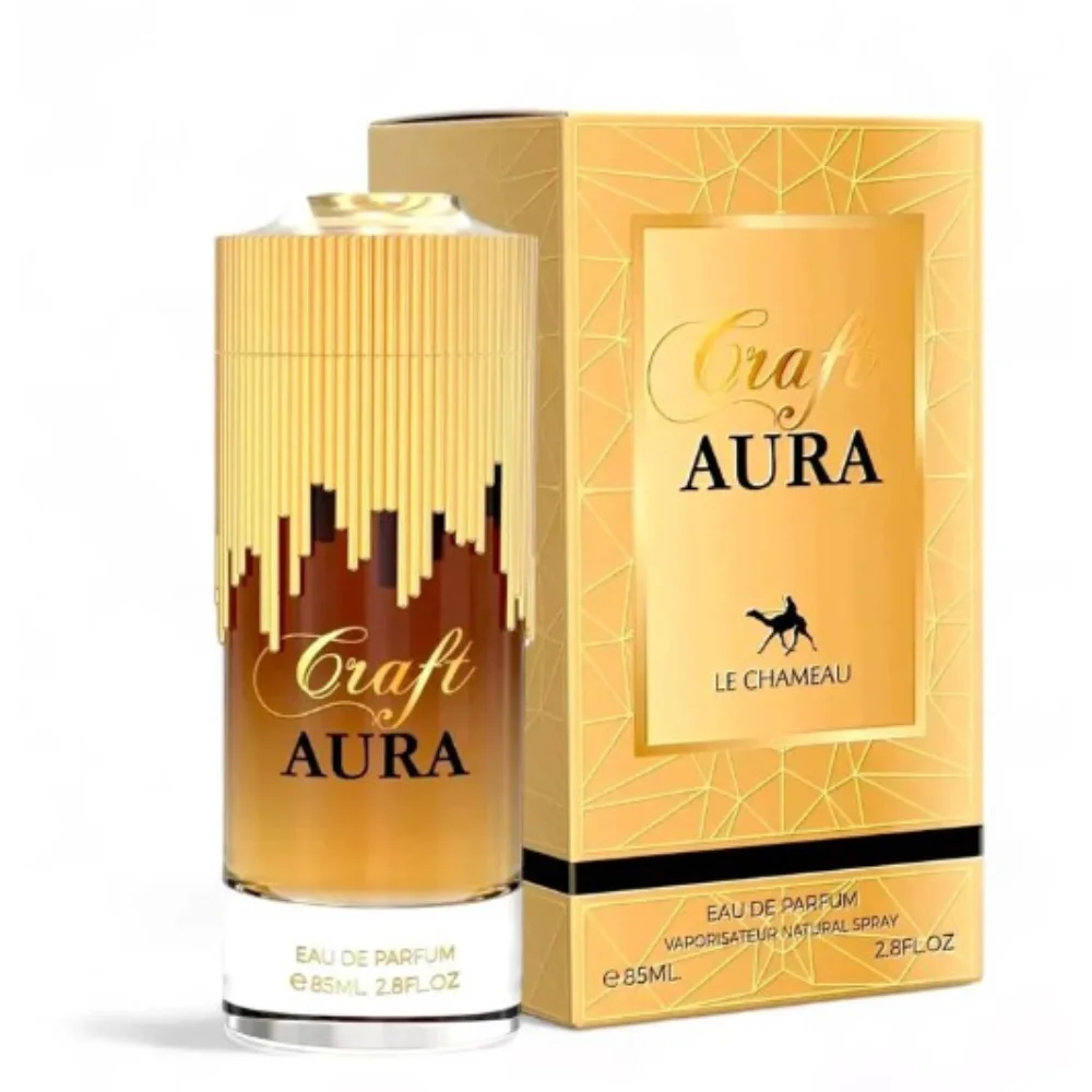 Craft Aura Perfume de Emper 85ml – Perfume Árabe 100% Original, Elegancia y Sofisticación en un Aroma Inolvidable