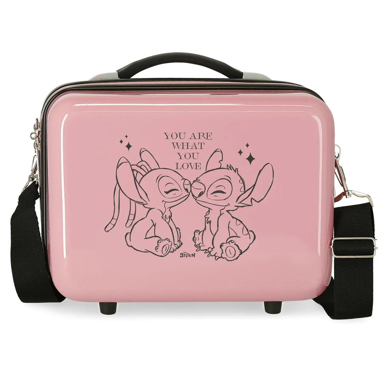Disney Neceser De Viaje ABS Stitch You Love Rosa