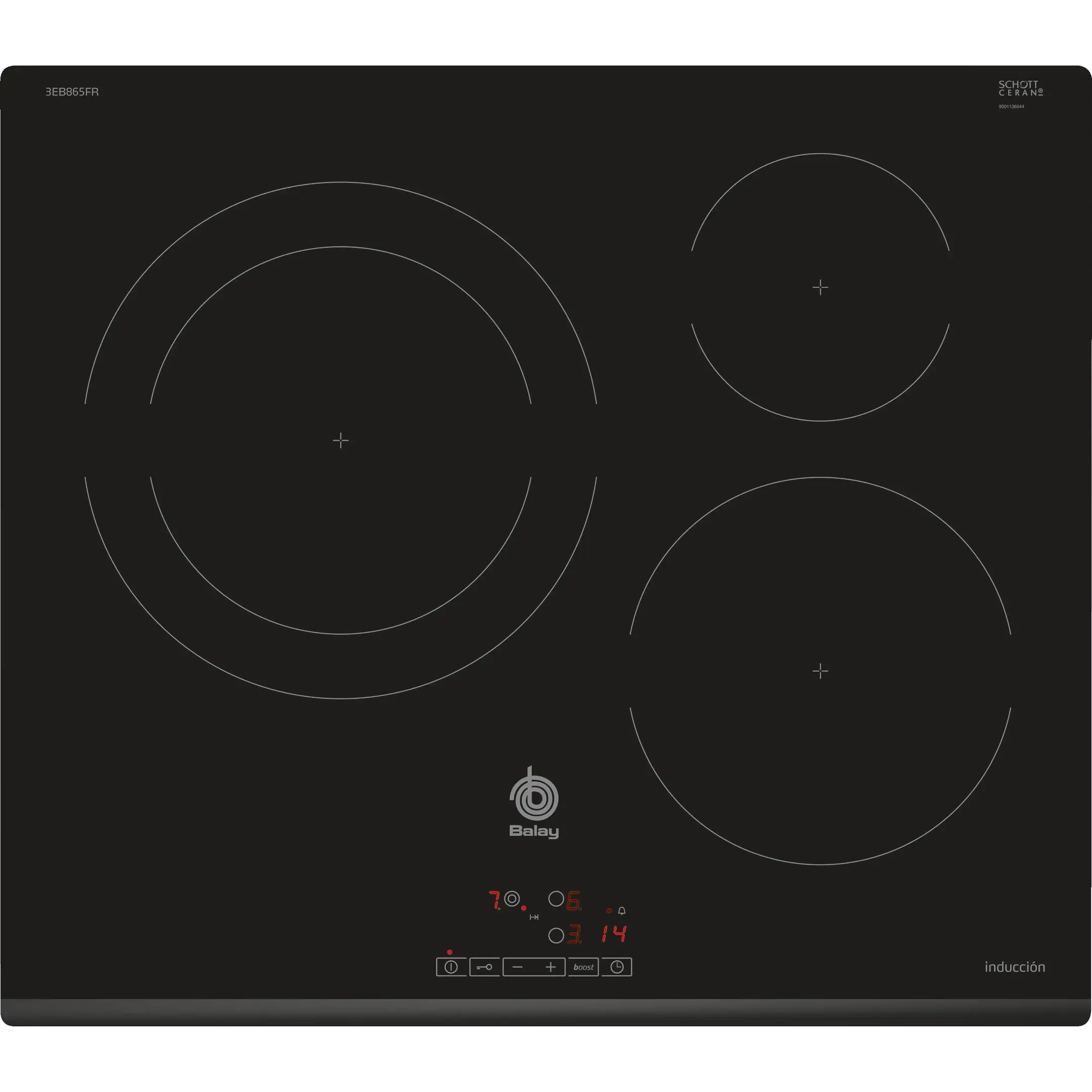 CAZUELA BAJA BRA EFFICIENT 32CM TAPA CRISTAL (A270532)