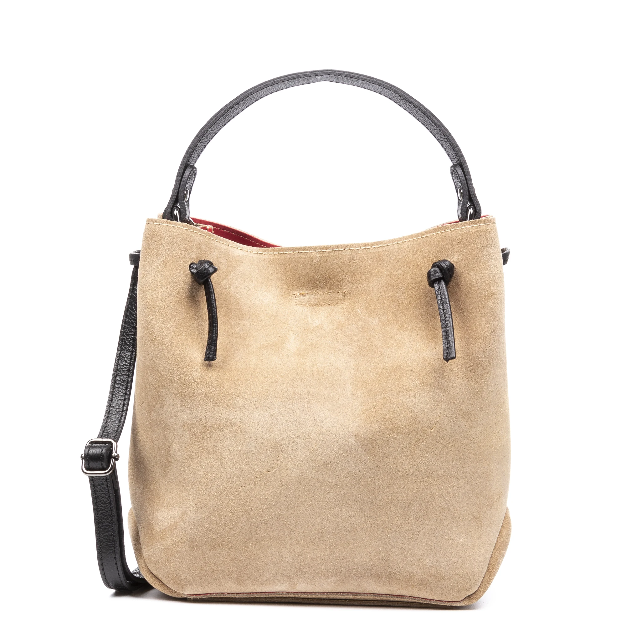 Firenze Artegiani. Woman's tote bag. Genuine leather finished suede. Made in Italy. Vera Pelle Italian.