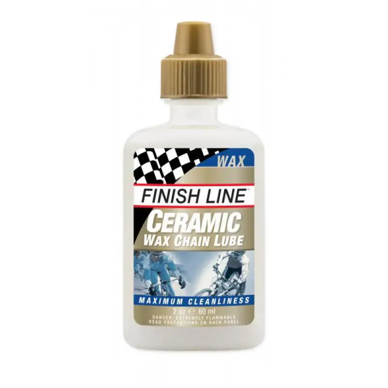 FINISH LINE | Lubricante De Transmisión Ceramic Seco 60ml - Ceramic Seco es un avanzado lubricante con micro plaquetas de nitruro de boron cerámico y micro partículas de fluoropolímero