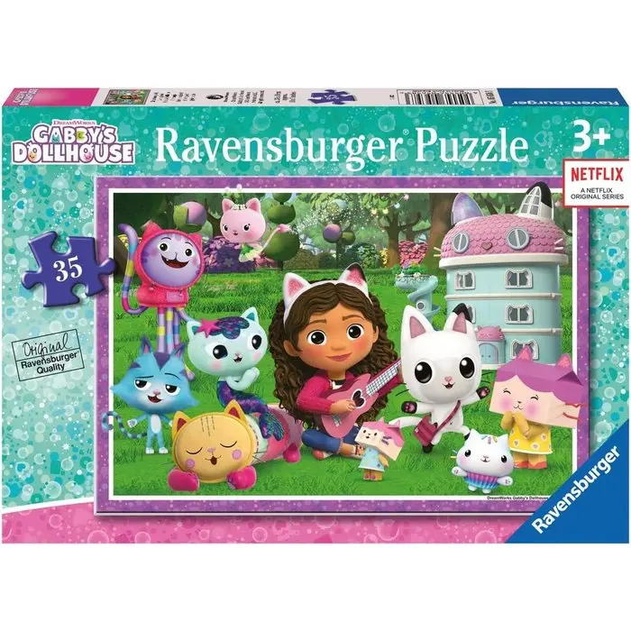 RAVENSBURGER PUZZLE 35 PZ GABBY S DOLLHOUSE PUZZLE 35 PZ 27x19x3 Cms.