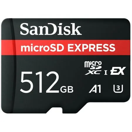 SanDisk GamePlay Express microSD 512GB UHS-I Clase 10