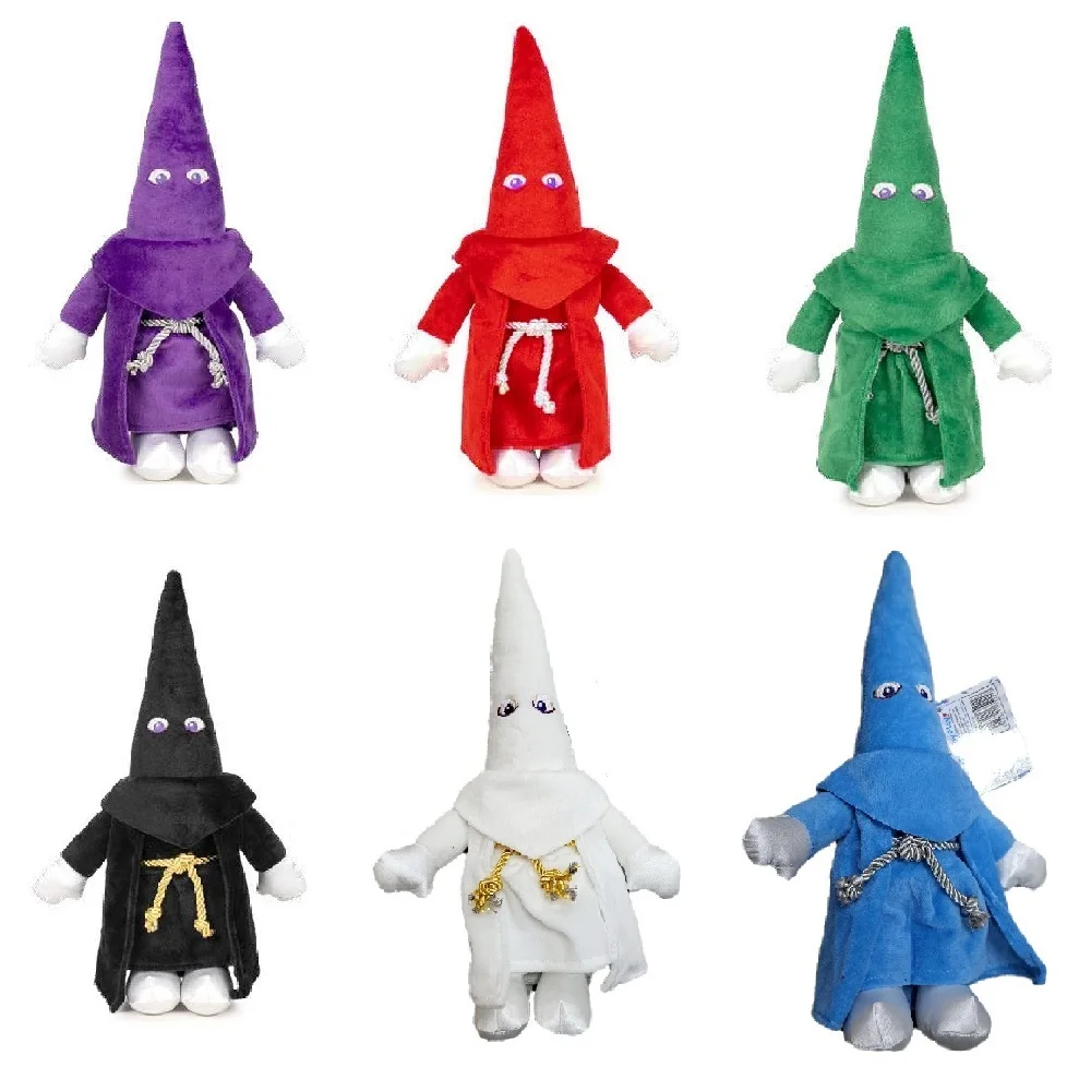 Soft NAZARENO plush, Easter, black, red, lilac, green, white, light blue, measures 35x20cm,cm,fespu