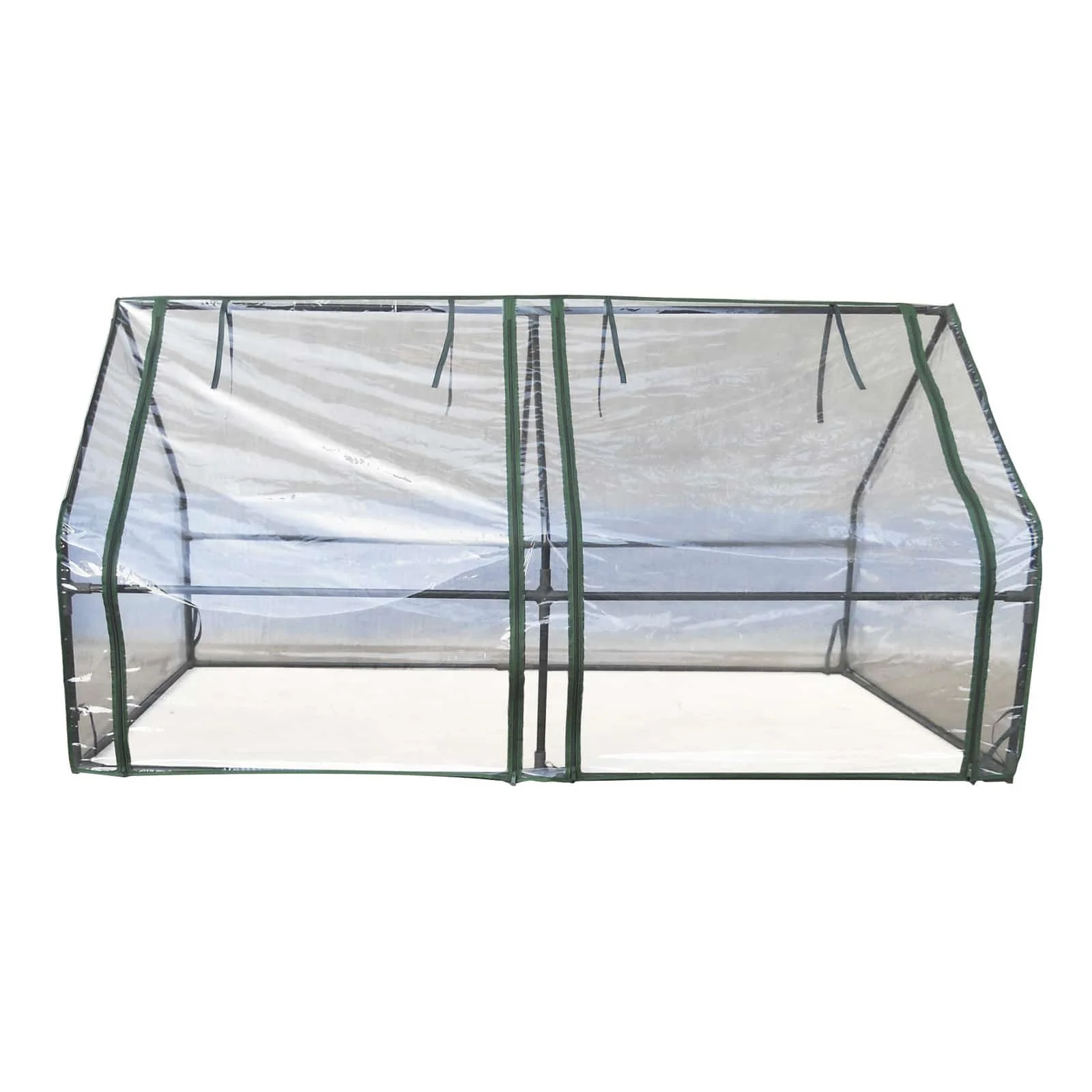 Gardiun Invernadero Gardiun New Leaf 90x180x90 cm Horizontal | Invernadero para Jardín | Fabricado en PVC