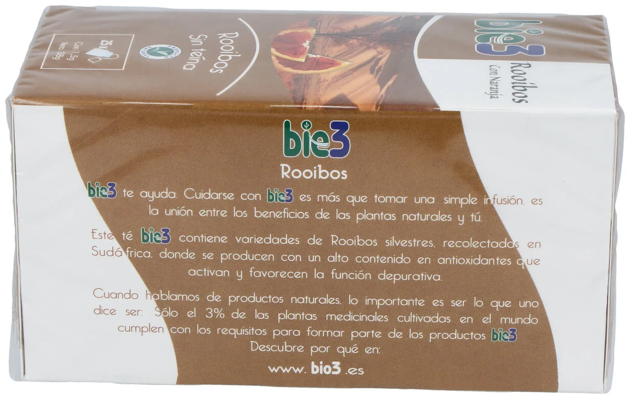 Bie 3 - Bie3 Te Rooibos with orange-infusion-25 sachets