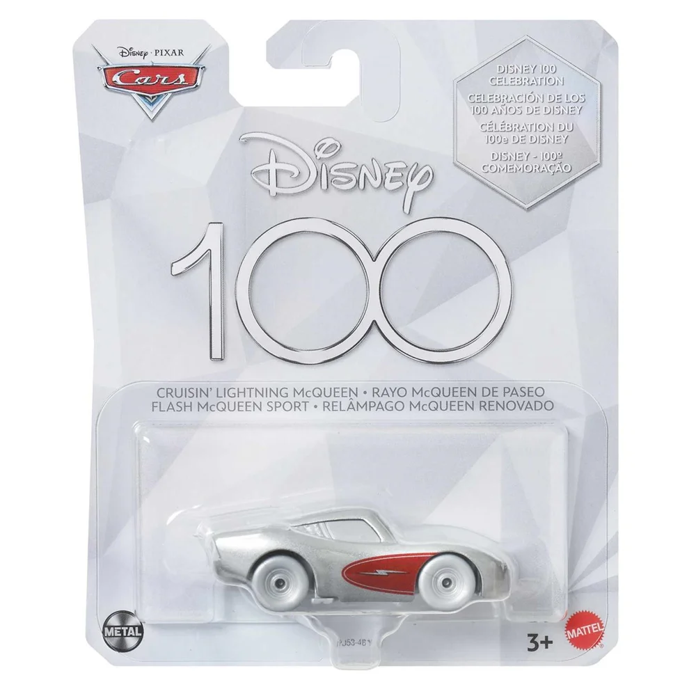 Cars Rayo McQueen Plateado Aniversario (Mattel HPJ53)