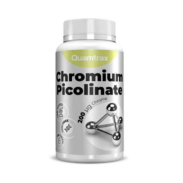 Quamtrax Nutrition Chromium Picolinate 200 µg – 100 cápsulas